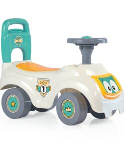 Alternative view of Dolu Loopauto Wit/Groen/Geel