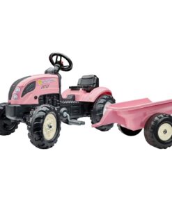 Alternative view of Falk Tractor Country Farmer Set Pink 2+