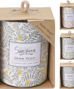 Geurkaars in Glas in Doos Ø8x9