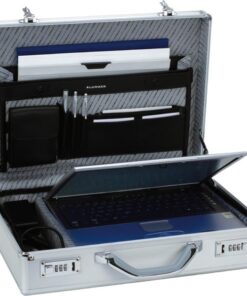 Alternative view of Juscha JU-45131 Laptopkoffer Alumaxx Kronos Zilver Aluminium.
