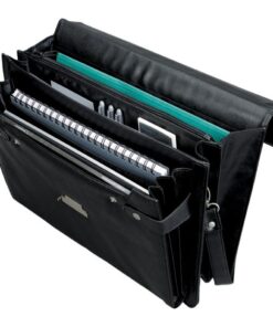 Alternative view of Juscha JU-92434 Aktentas Alassio Cantana 32 X 40 X 13 Cm Zwart