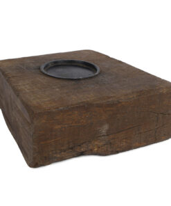 Kandelaar Wim Gemengde Kleuren Gerecycled Hout