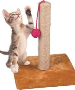 Alternative view of Pet Toys Krabpaal met Balletje Hout 30 x 35 cm