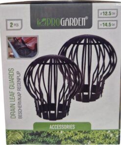 Alternative view of Pro Garden Beschermkap voor Regenpijp 2 Stuks Zwart