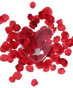 Alternative view of Rozenblaadjes in Giftbox Hart Rood/Transparant