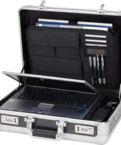 Alternative view of Alumaxx Laptop Koffer C-1 Aluminium Zilver-Carbonlook