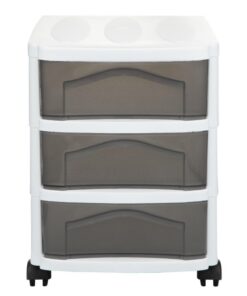 Alternative view of Bama Big Hobby Ladesysteem met 3 Laden 30x30x40 cm Wit/Grijs