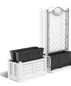 Alternative view of Bama Fioriera Binnen Plantenbak 63L 79x35x37 cm Zwart