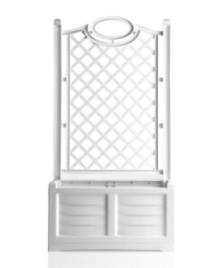 Bama Fioriera Separe Bloemenbak 80x42.5x150 cm Wit