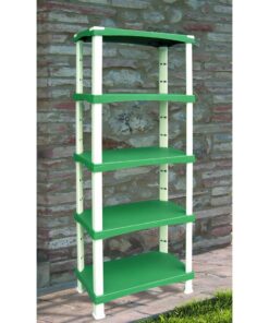 Alternative view of Bama Futuro Opbergsysteem 5 Planken 80x40x174 cm Groen