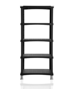 Bama Futuro Opbergsysteem 5 Planken 80x40x174 cm Zwart
