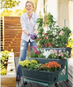 Alternative view of Bama Orto Di Kit Plantenbakken 80x74x73 cm Groen