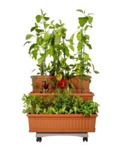 Bama Orto Di Kit Plantenbakken 80x74x73 cm Terracotta