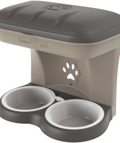 Bama Pet Hondenvoederbak 50x29x52 cm Taupe