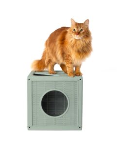 Alternative view of Bama Pet Qublo Katten Kubus 35x35x35 cm Sagegroen