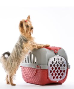 Alternative view of Bama Pet Transportbox 59x38x37 cm Rood/Zilver