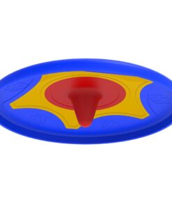 Alternative view of Bama Pet Trotto Disk Hondenspeelgoed 24.5x4.5 cm Blauw/Geel/Rood