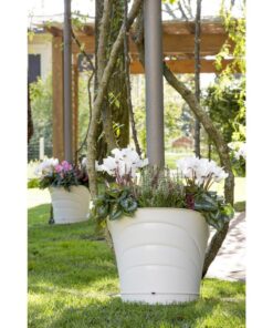 Alternative view of Bama Tulipano Bloempot 5L 34.5x19x30 cm 4 Stuks Wit