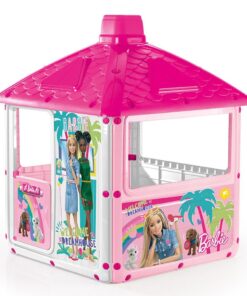 Barbie City Speelhuis 132x104x104 cm Roze/Wit