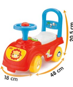 Alternative view of Fisher Price Loopauto + Toeter Rood/Blauw/Geel