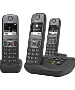 Gigaset A705A TRIO DECT Telefoon + Antwoordapparaat Zwart