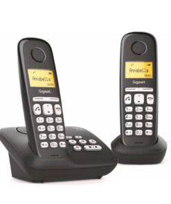 Gigaset AL385A Duo Telefoon + Antwoordapparaat Zwart