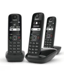 Gigaset AS690R Trio DECT Telefoon Zwart