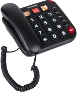 Grundig Senioren Telefoon Zwart