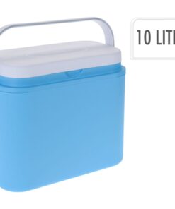 Koelbox 10L Blauw/Wit