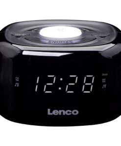 Lenco CR-12 Wekkerradio Zwart