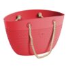 Linda Bag Sea met Touw Handvatten 50x41 cm Rood