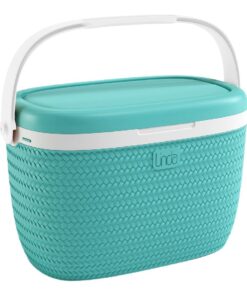 Linda Koelbox 18L Turquoise/Wit