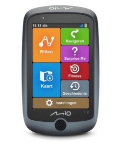 Mio Cyclo Discover Connect Fiets-Navigatie Antraciet/Zwart