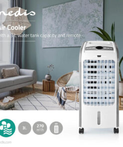 Alternative view of Nedis COOL115CWT Air Cooler 3 L 270 M³/h Timer Remote Control