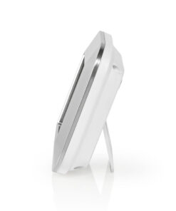 Alternative view of Nedis KATR105SI Hygrometer Temperatuurmeter Tijd Touch-screen