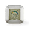 Nedis KATR105SI Hygrometer Temperatuurmeter Tijd Touch-screen