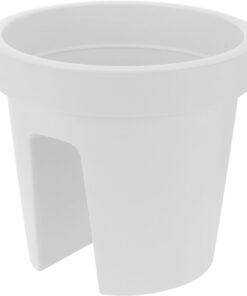 Ronde Balkonbak 28 cm Wit