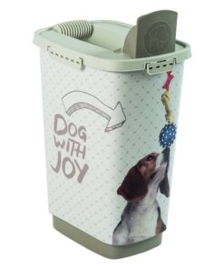 Alternative view of Rotho Cody Dog Pet Food Container 25L Cappuccino/Zand