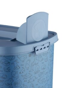 Alternative view of Rotho Flo Pet Food Container 4.1L Horizon Blauw