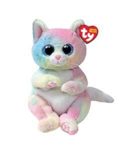 TY Beanie Bellies Knuffel Kat Rainbow 15 cm