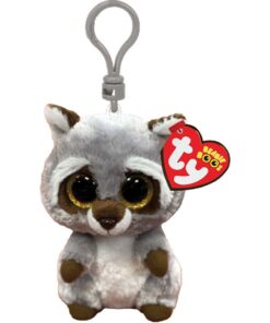 TY Beanie Boos Clip Wasbeer Knuffel Oakie 7 cm