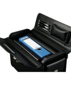 Alternative view of Alassio Pilotenkoffer Genova Imitatieleer Zwart