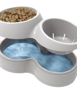 Alternative view of Bama Pet Voerderbak met Waterreservoir 44x27x12 cm Verschillende Uitvoeringen