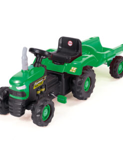 Dolu Pedaal Trekker met Aanhanger Groen