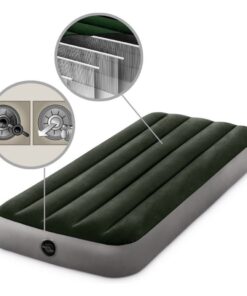 Alternative view of Intex 64106 Prestige Downy 1-Persoons Luchtbed 191x76 cm Groen/Grijs