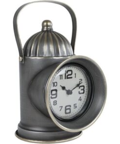 Klok Lantaarn 13.5x19x26.5 cm Messing/Metaal