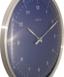 Alternative view of NeXtime NE-3243BL Wandklok 60 Minutes Ø33 Metaal Blauw