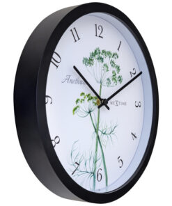 Alternative view of NeXtime NE-4315 Buitenklok Anethium 30.5 cm Zwart/Wit
