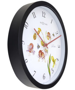 Alternative view of NeXtime NE-4316 Buitenklok Silene 30.5 cm Zwart/Wit