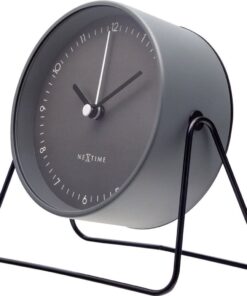 Alternative view of NeXtime NE-5240GS Wekker Berlin 14x13 cm Grijs/Metaal